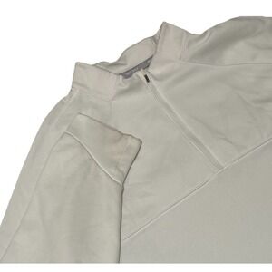 Nike Golf Standard‎ Dri Fit Gray 1/4 Zip Pullover Athletic Sweatshirt Mens Sz XL